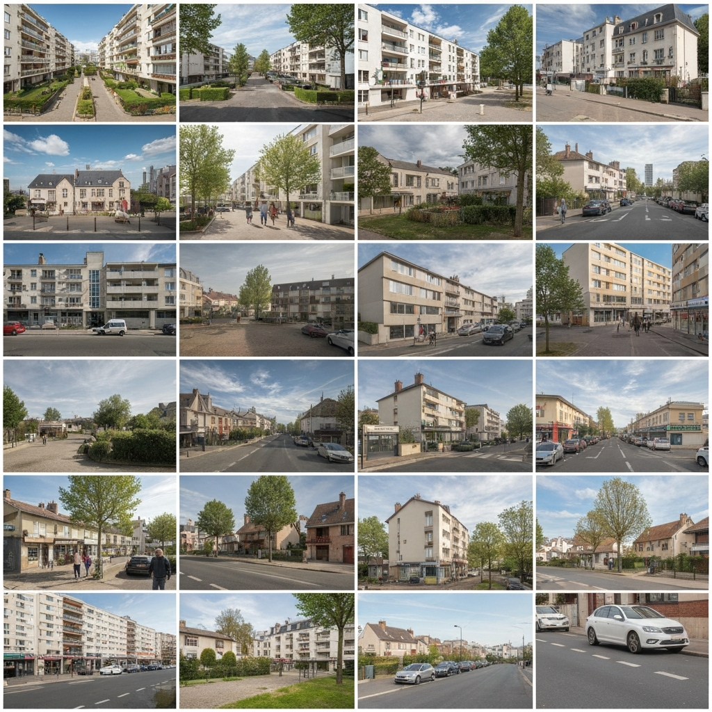 Vue de la Rue des 50 Arpents à Bondoufle pour une estimation immobilière