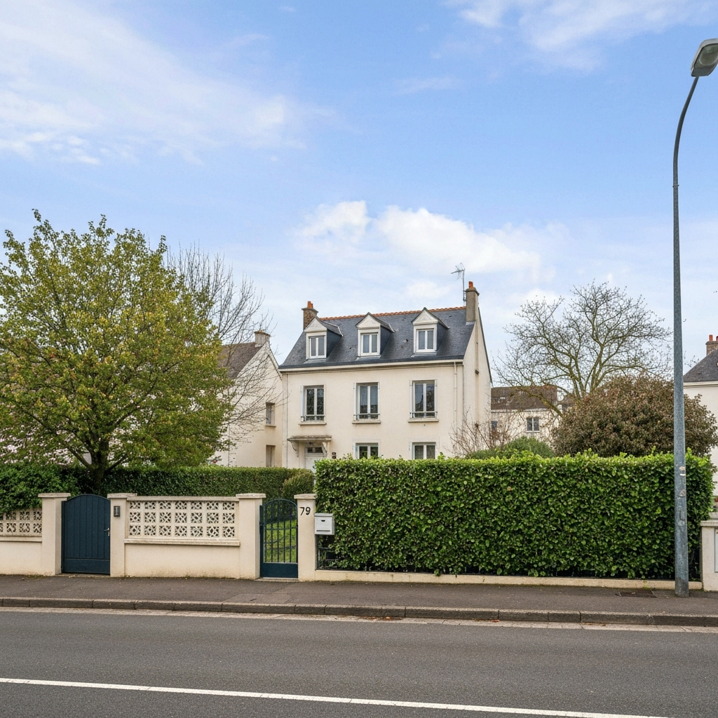 Vue aérienne de l'Estimation Square à la Queue Bondoufle