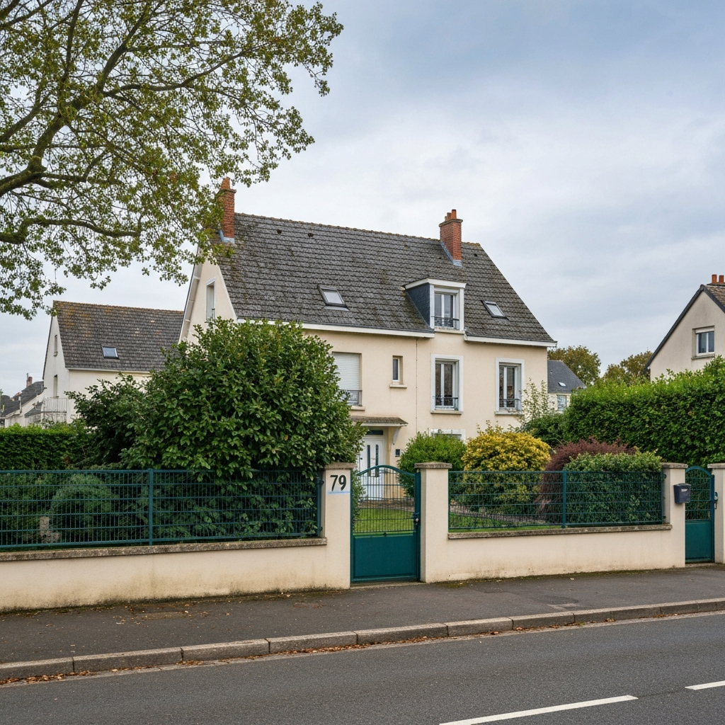 Vue extérieure d'un appartement à Bondoufle pour estimation