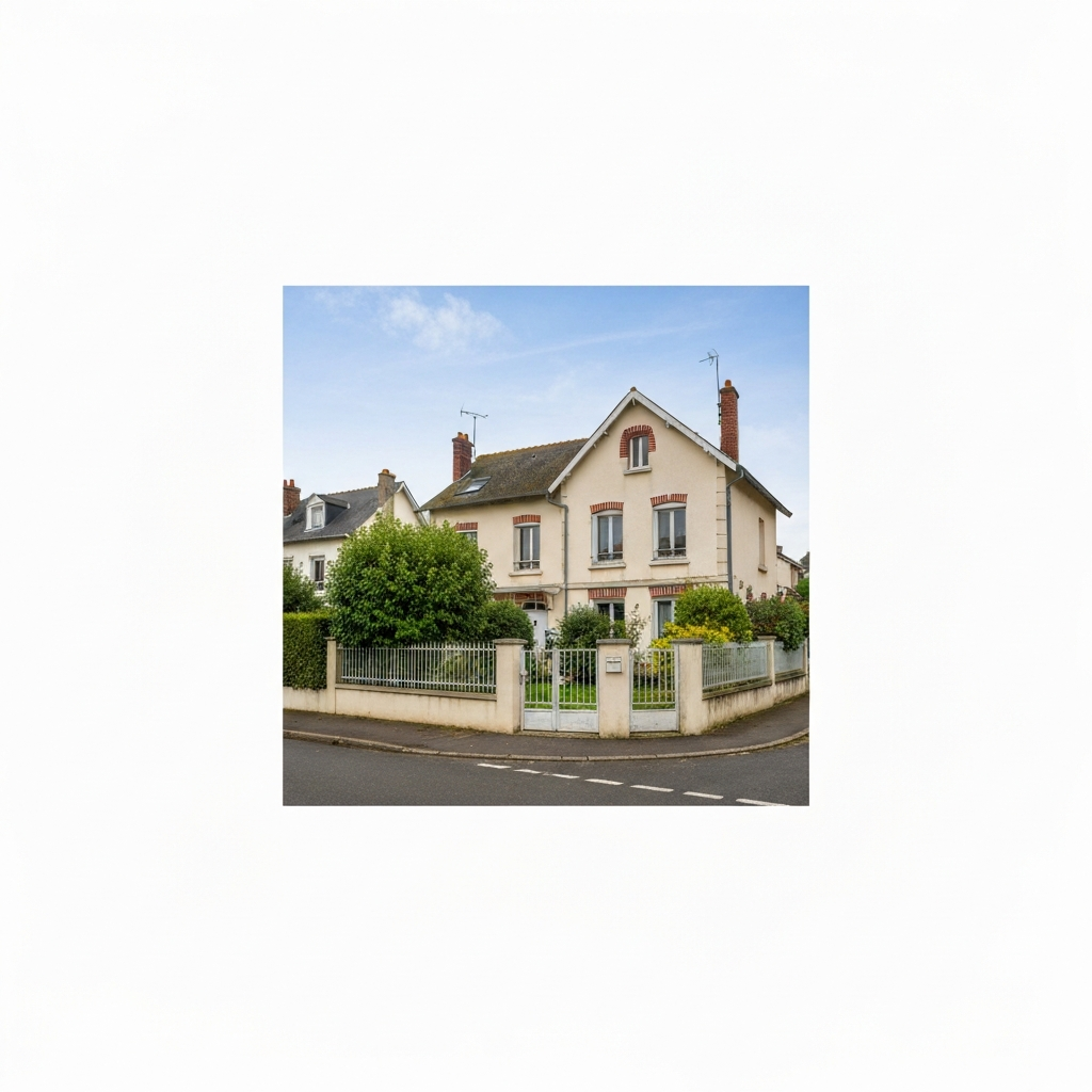 Vue extérieure d'une maison de 6 pièces à Bondoufle pour estimation immobilière