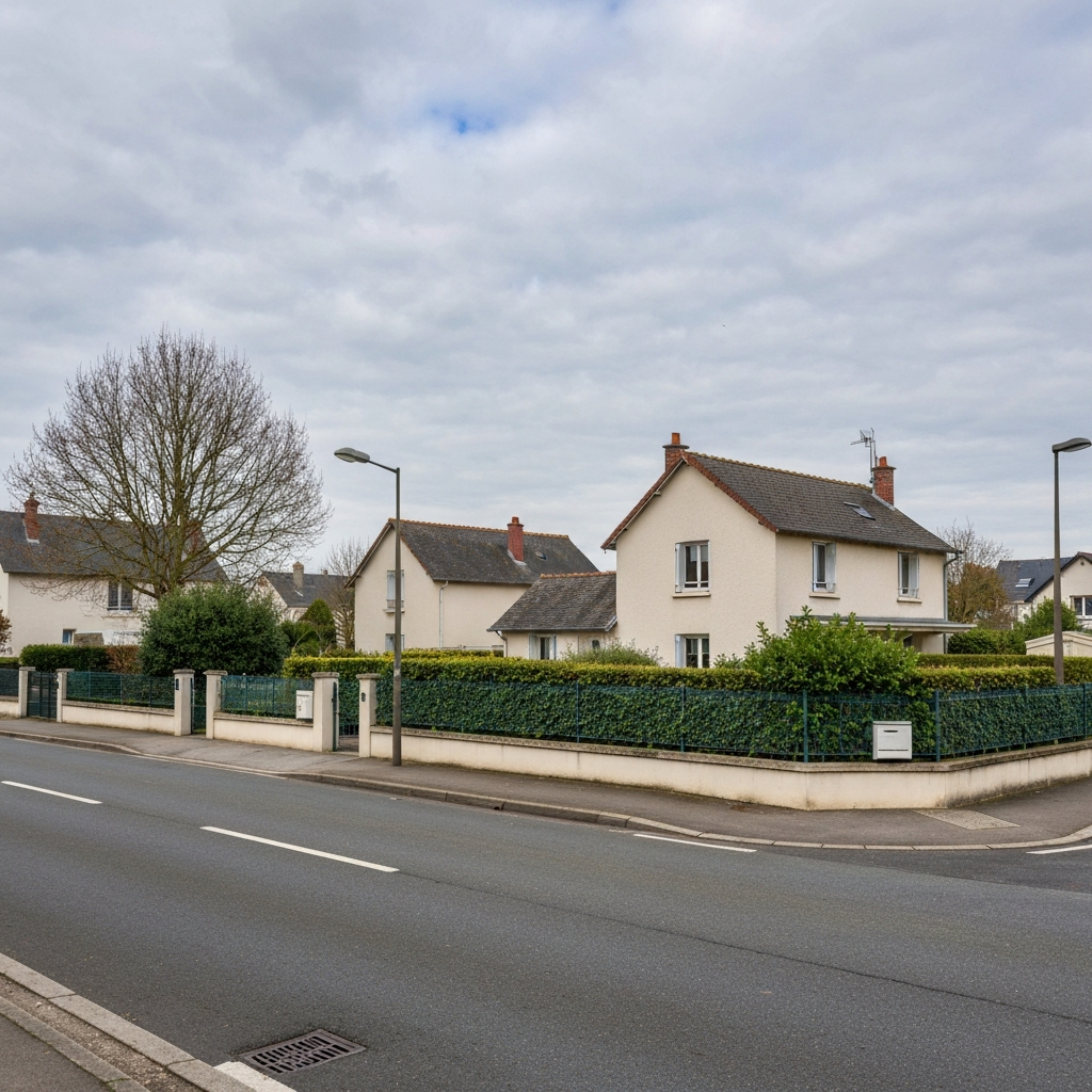 Vue d'un pavillon moderne à Bondoufle pour estimation immobilière