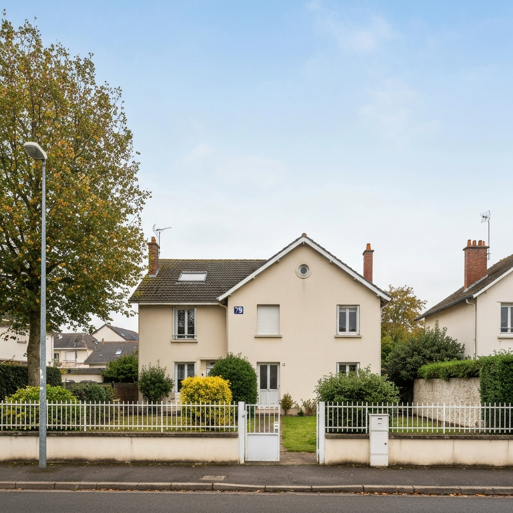 Graphique illustrant le prix du mètre carré dans la rue de la Fosse aux Loups à Bondoufle
