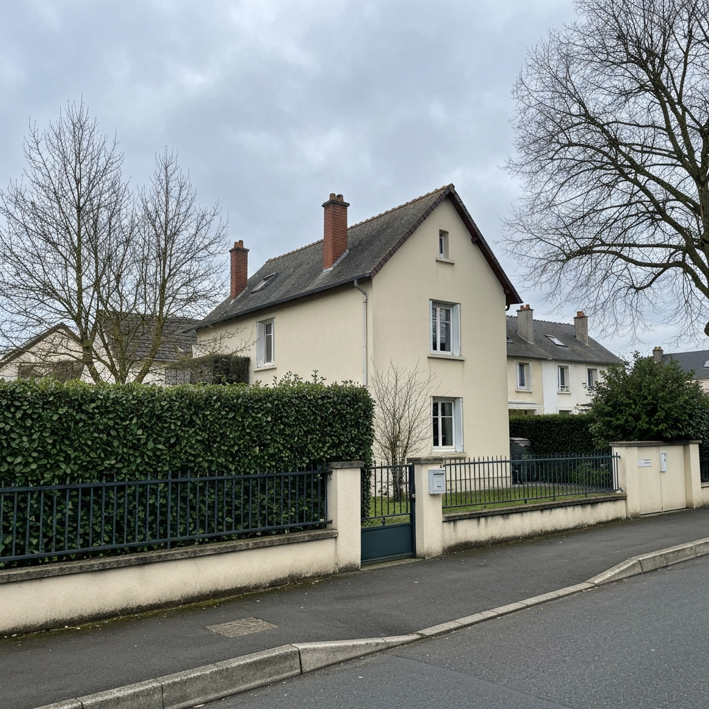 Vue d'une maison à vendre à Bondoufle